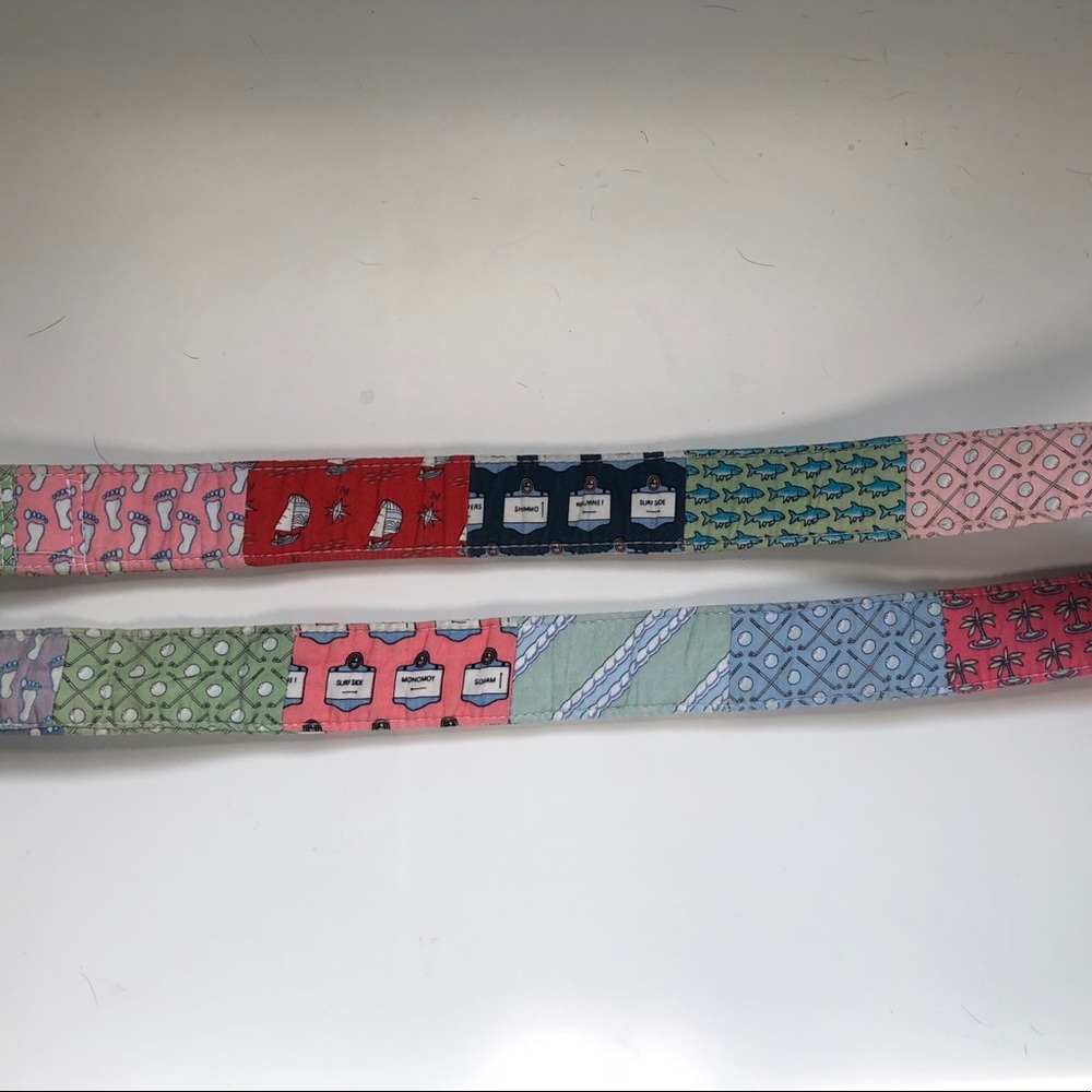 Vineyard Vines Patchwork Belt Size Medium - image 3